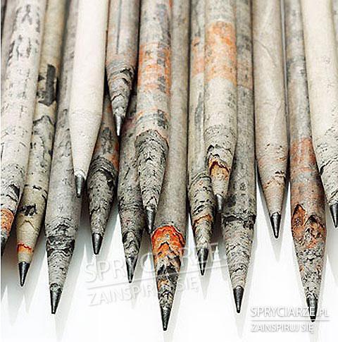 Ołówki z papieru z recyklingu