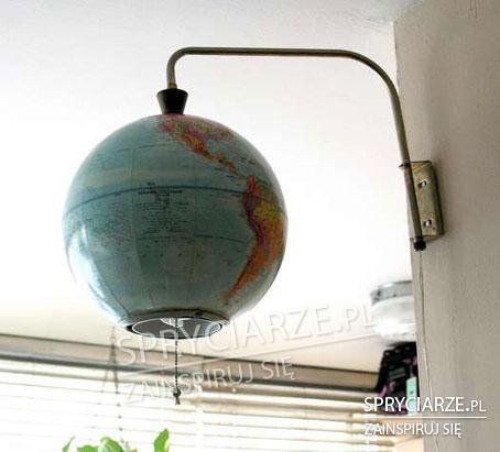 Lampka z globusa