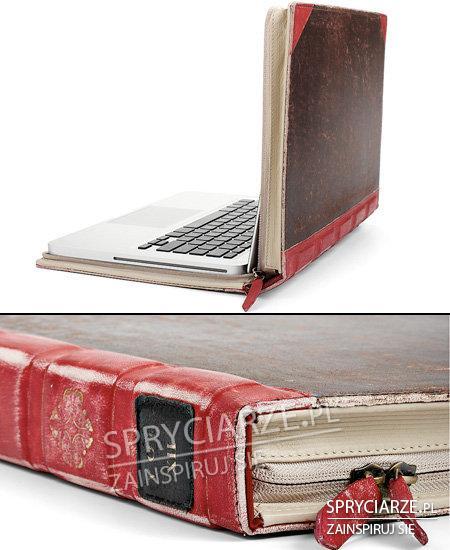 Etui na laptopa w formie książki
