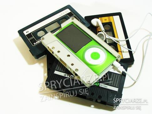 iPod Nano 2 i pokrowiec z kasety magnetofonowej