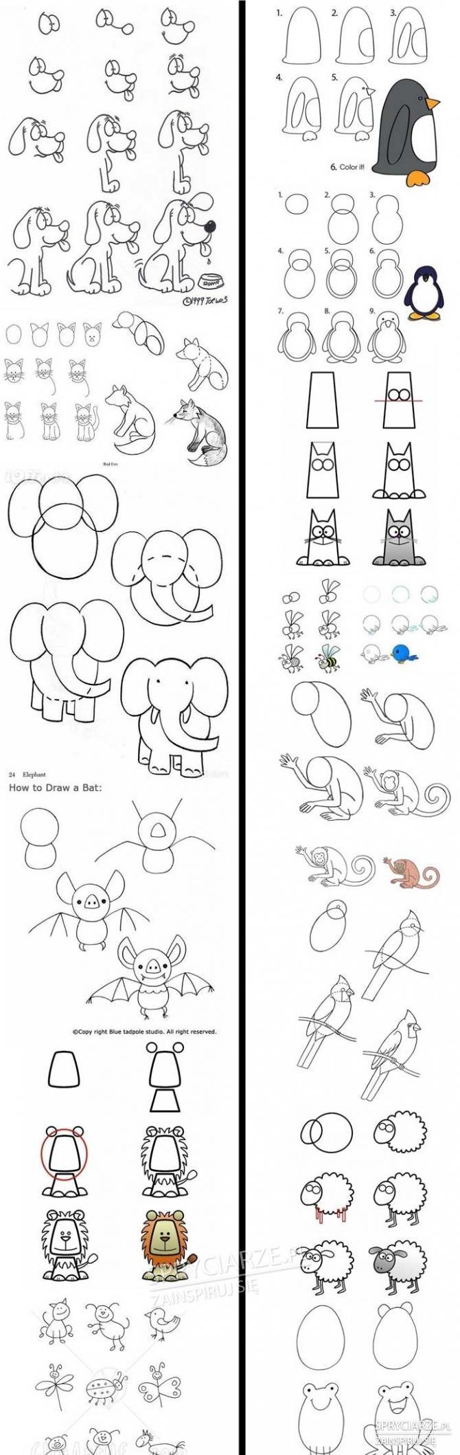 Rysowanie dla dzieci - pomocne techniki