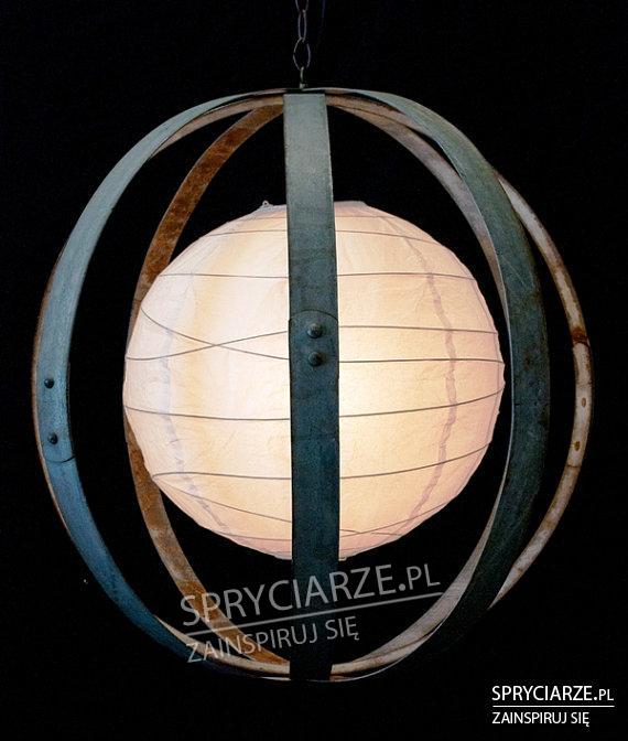 Wine Barrel Ring Hanging Lantern - 100% RECYCLED