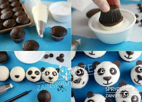 Sposób na czekoladowe pandy