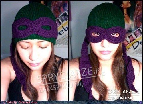 Zimowy styl a la Żółwie Ninja