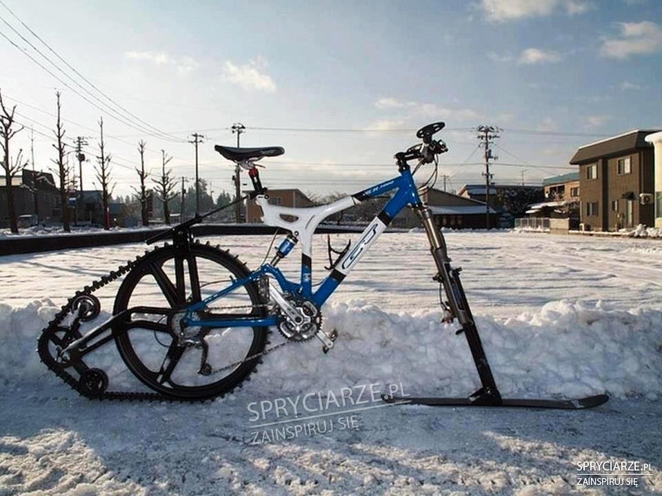 Zimowa wersja roweru