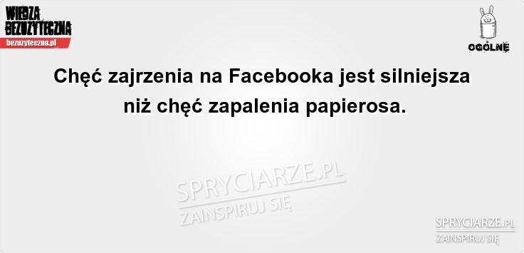 Facebook jako nałóg