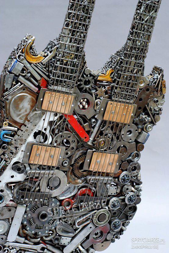Prawdziwie "metalowa" gitara