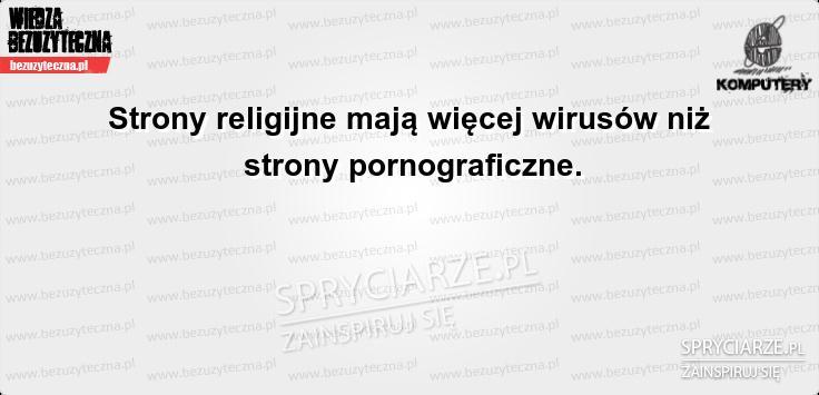 Niebezpieczne strony religijne