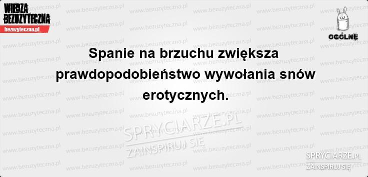 Sposób na erotyczne sny