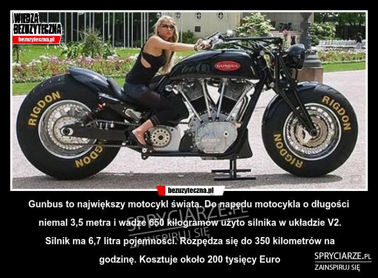 Największy motocykl na świecie