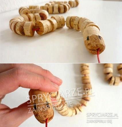 Korkowy wąż