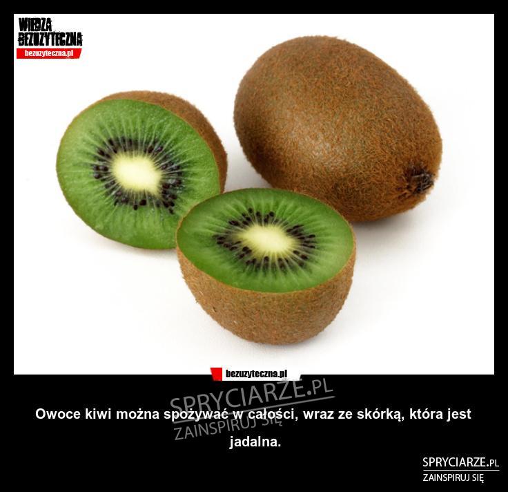 Koniec obierania kiwi