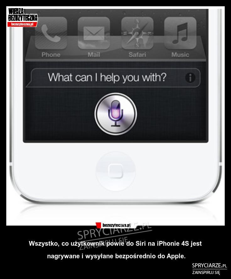 Inwigilacja wg Apple