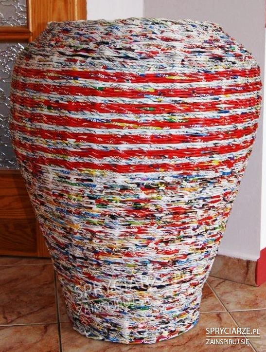 Koszyk z makulatury