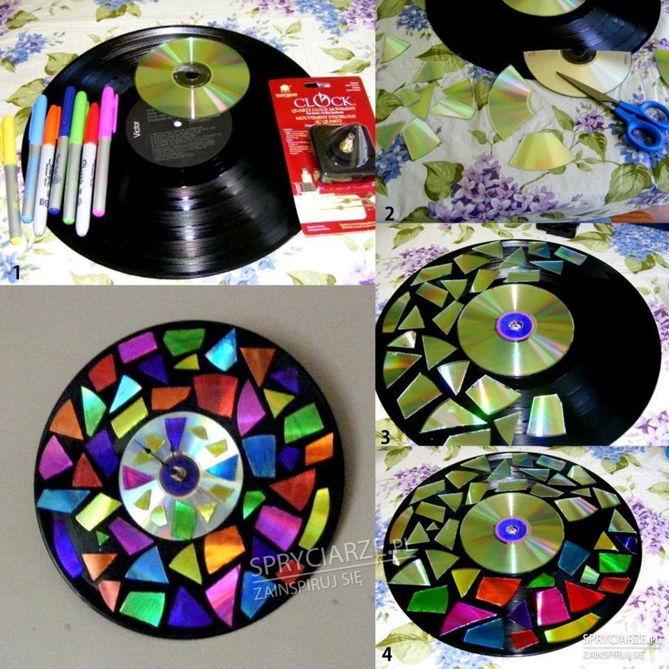 Połączenie płyty winylowej z płytami CD