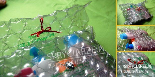 Szybki pomysł na kosmetyczkę z folii bąbelkowej