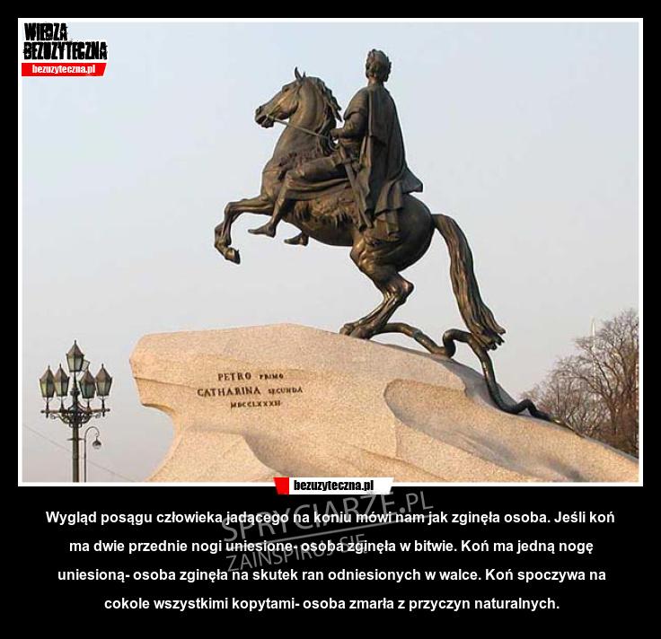 Tego nie wiedziałeś o posągach