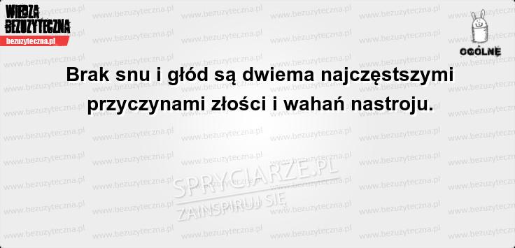 Oto główne przyczyny złości i wahań nastroju