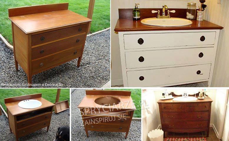 Sposób na stworzenie pięknej szafki pod umywalkę