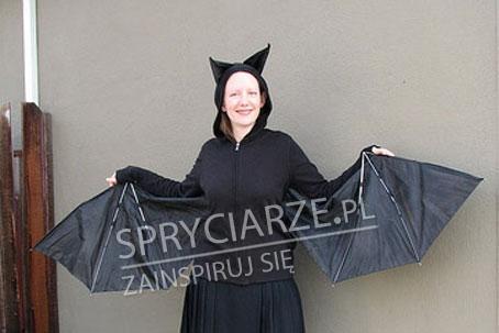Strój nietoperza z parasola