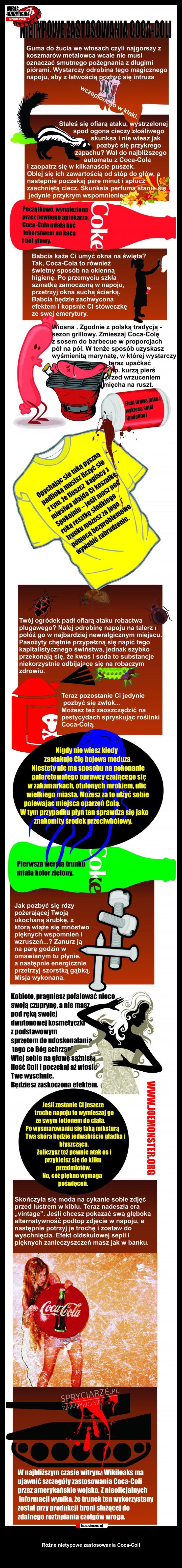 Coca Cola dobra na wszystko