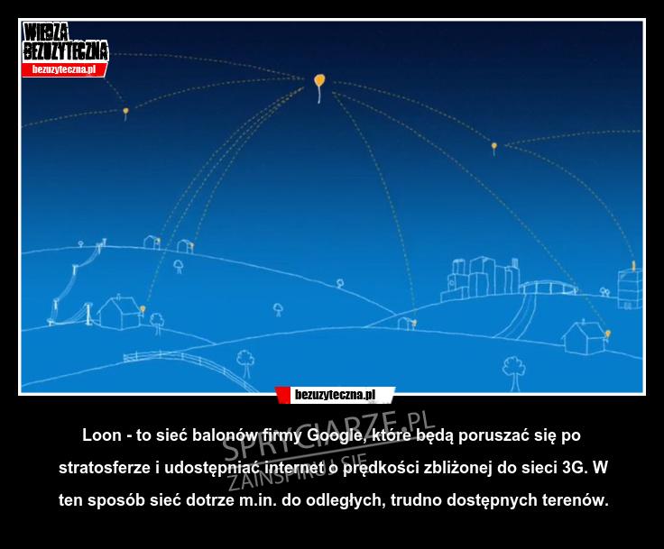 Loon i internet od Google
