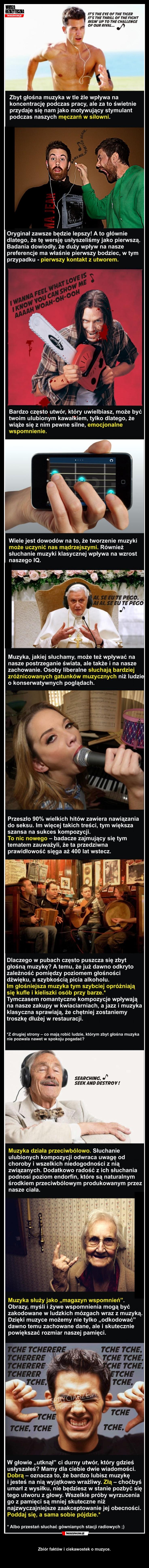 Zaskakujące fakty o muzyce