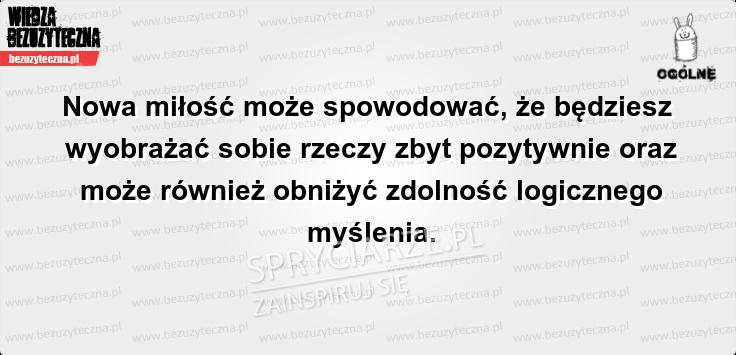 Logiczne myślenie a nowa miłość