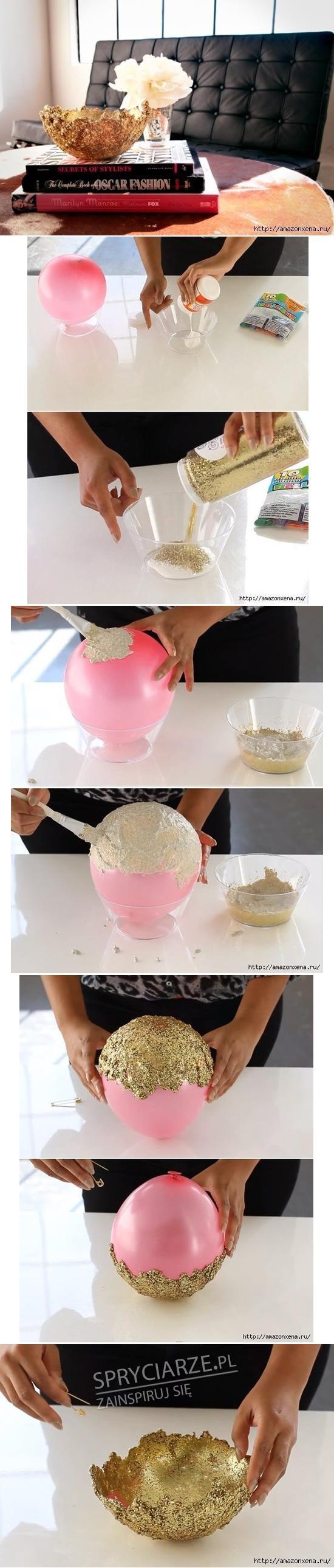 Sposób na piękną, złotą wazę