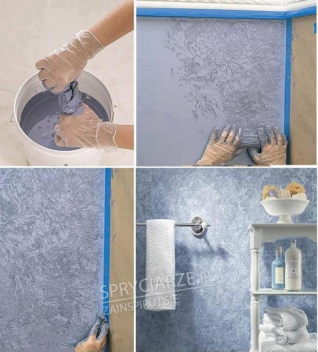 Ciekawy sposób malowania ścian