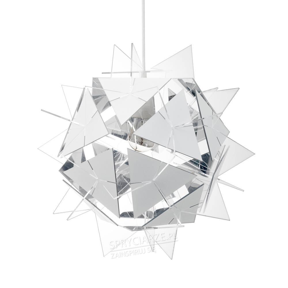 Designerska lampa z trópjkątów