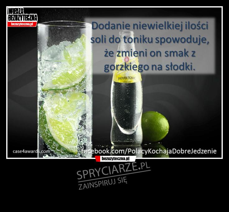  Sposób na słodki Tonik