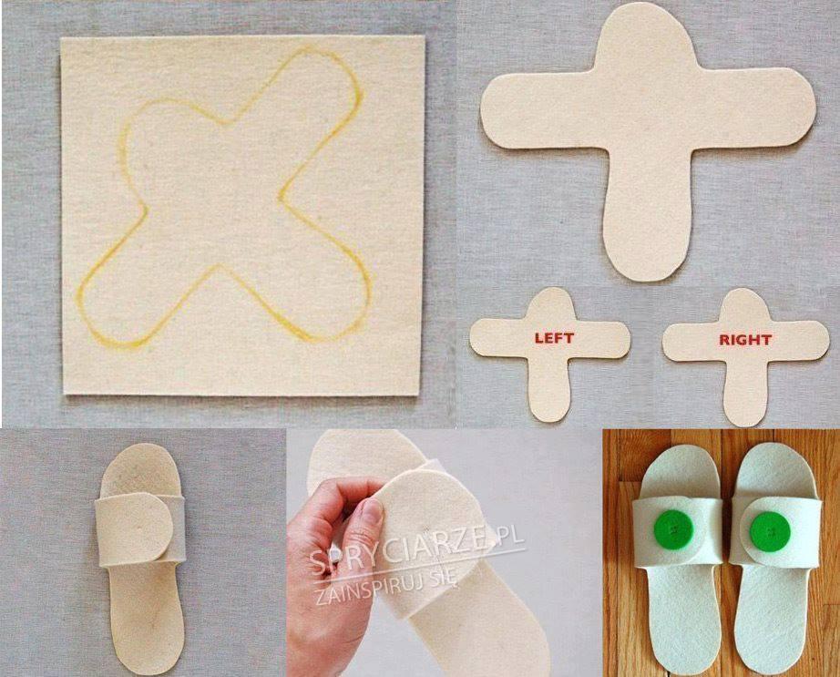 Szybki sposób na papcie