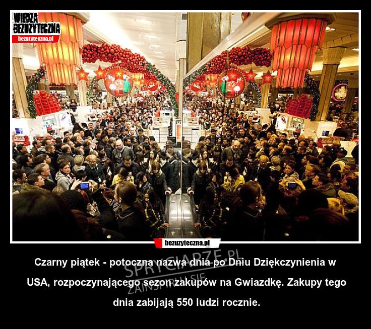 Zakupy które zabijają