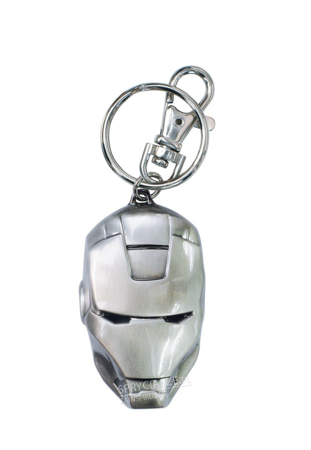 Breloczek do kluczy w kształcie maski Iron Man