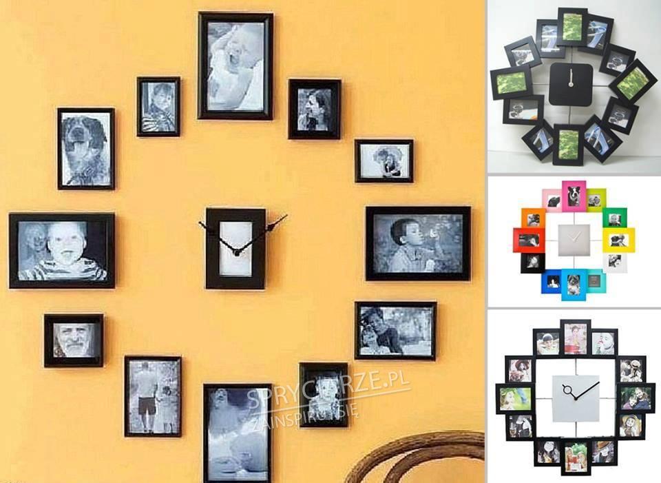 Pomysł na ustawienie zdjęć na ścianie