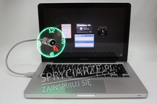 Zegarek, który jest jednocześnie wiatrakiem