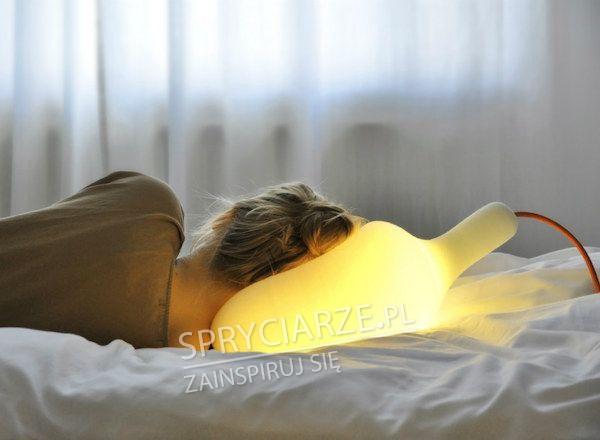 Miękka lampa, która może służyć jako poduszka