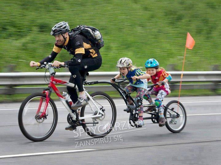 Sposób na wyjazdy rowerowe z małymi dziećmi