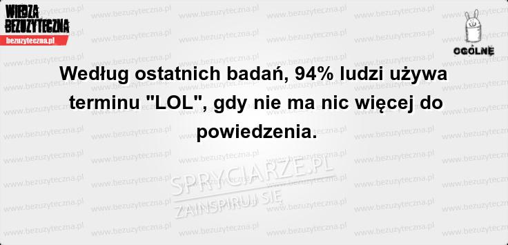 LOL jako koniec rozmowy