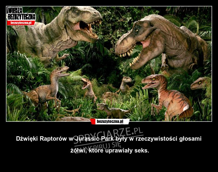 Tego nie wiedziałeś o Jurassic Park