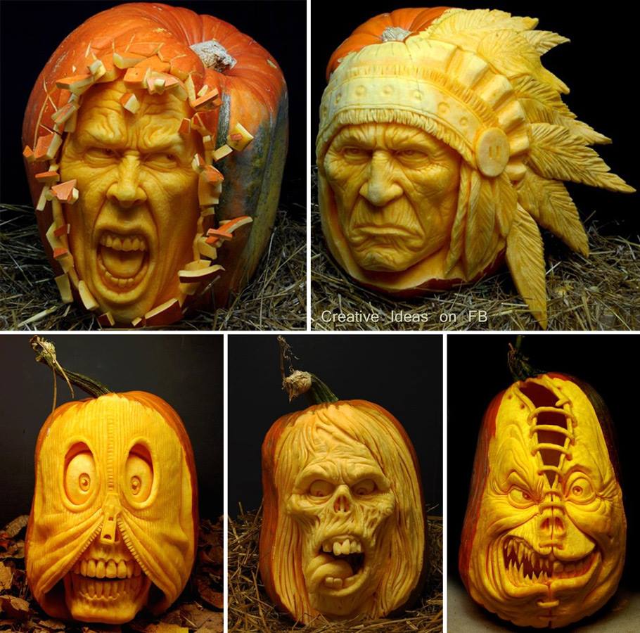 To są dopiero dyniowe głowy :) 