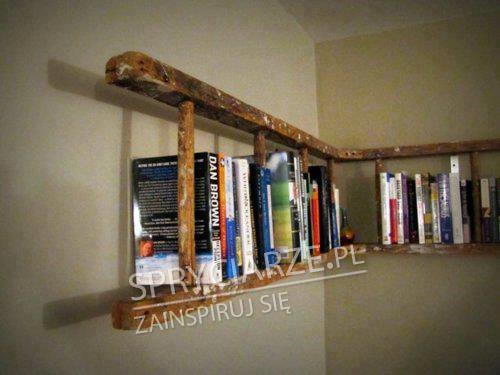 Stara drabina jeszcze się może przydać w domu