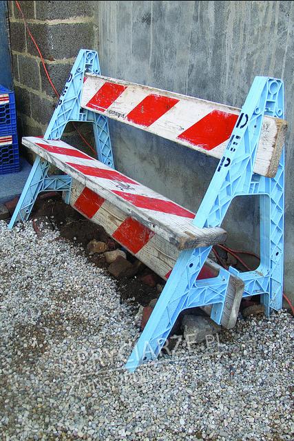 Ławkę można zrobić ze wszystkiego