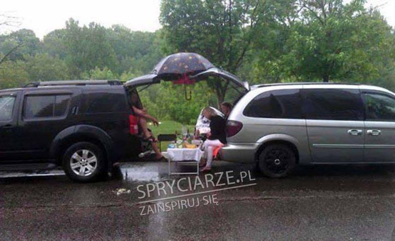 Deszcze nigdy nie jest problemem dla pomysłowych ludzi