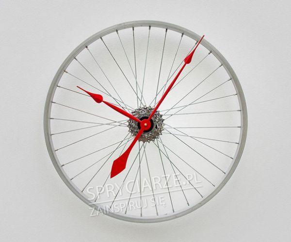 Zegar z tylnego koła rowerowego