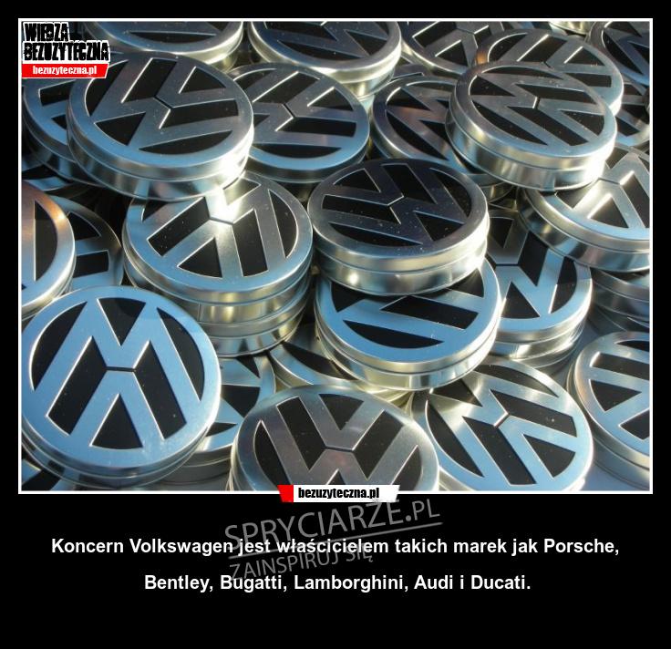 Volkswagen wykupuje najlepsze marki
