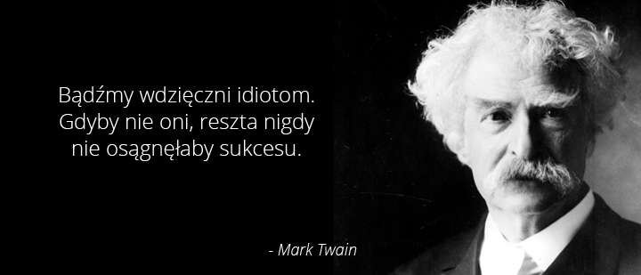 Mark Twain o idiotach 