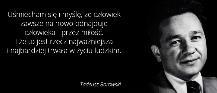 Cytaty wielkich ludzi - Borowski 