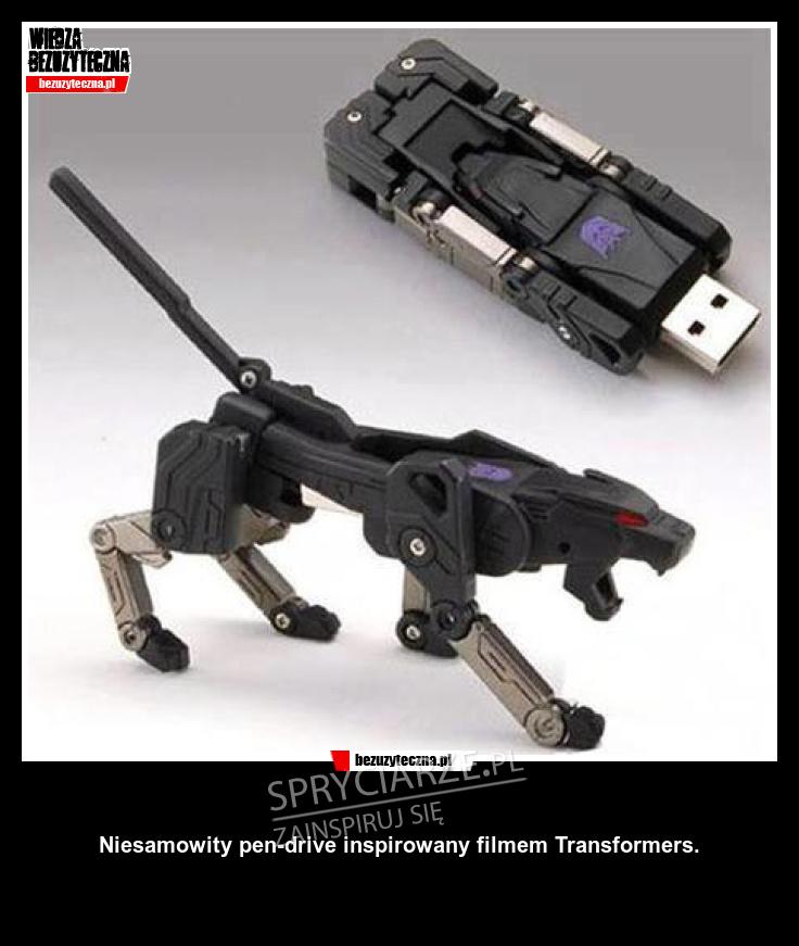 Niesamowity pendrive rodem z filmu Transformers